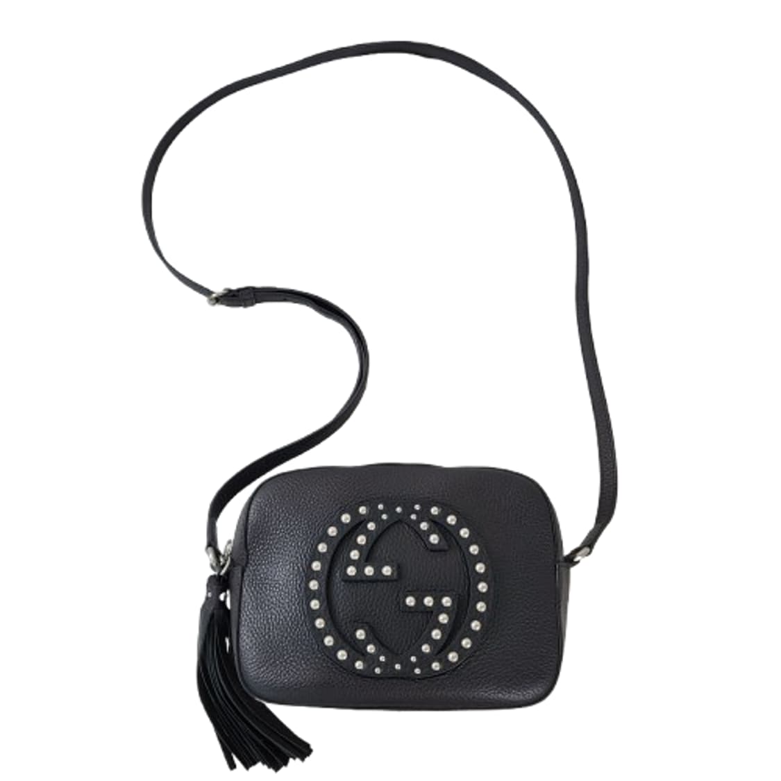 정품 구찌 소호 스터드 레더 디스코백  상품이미지1