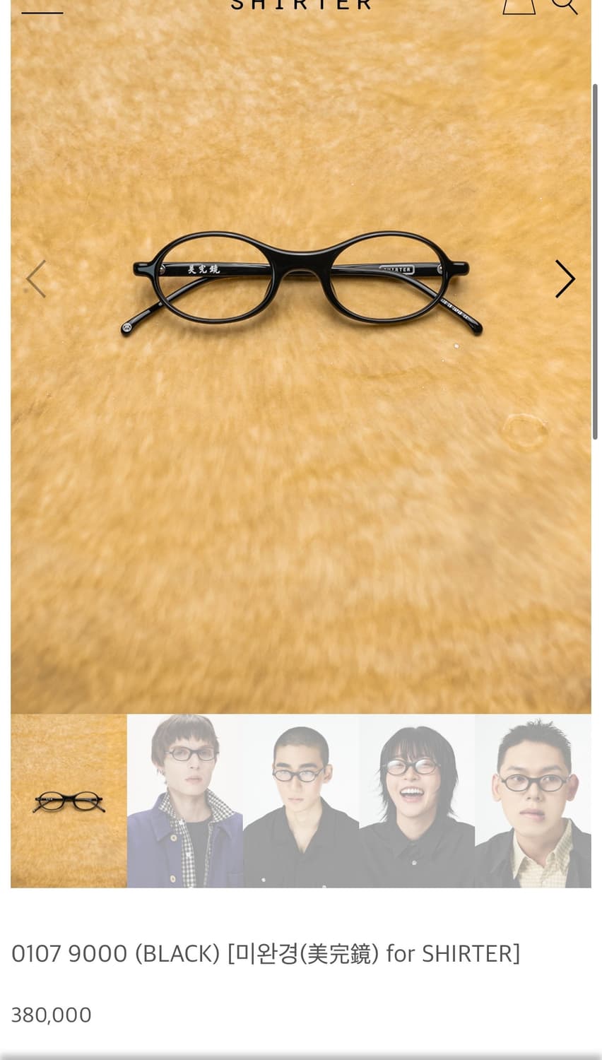 [새상품]셔터 미완경 블랙 0107 9000 상품이미지1