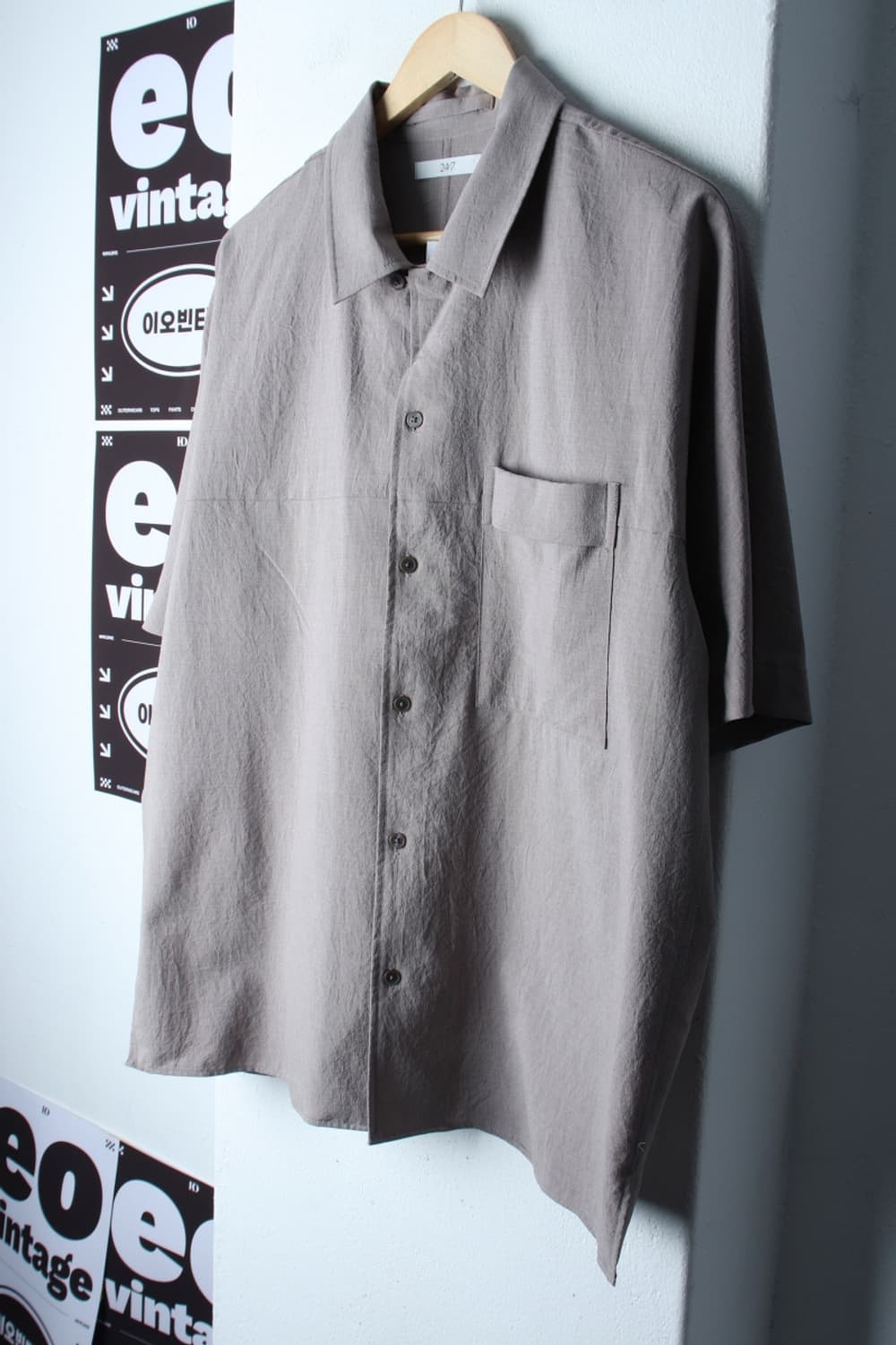 (L-XL) 247SERIES 24/7 시리즈 반팔 카라-H32126 상품이미지1