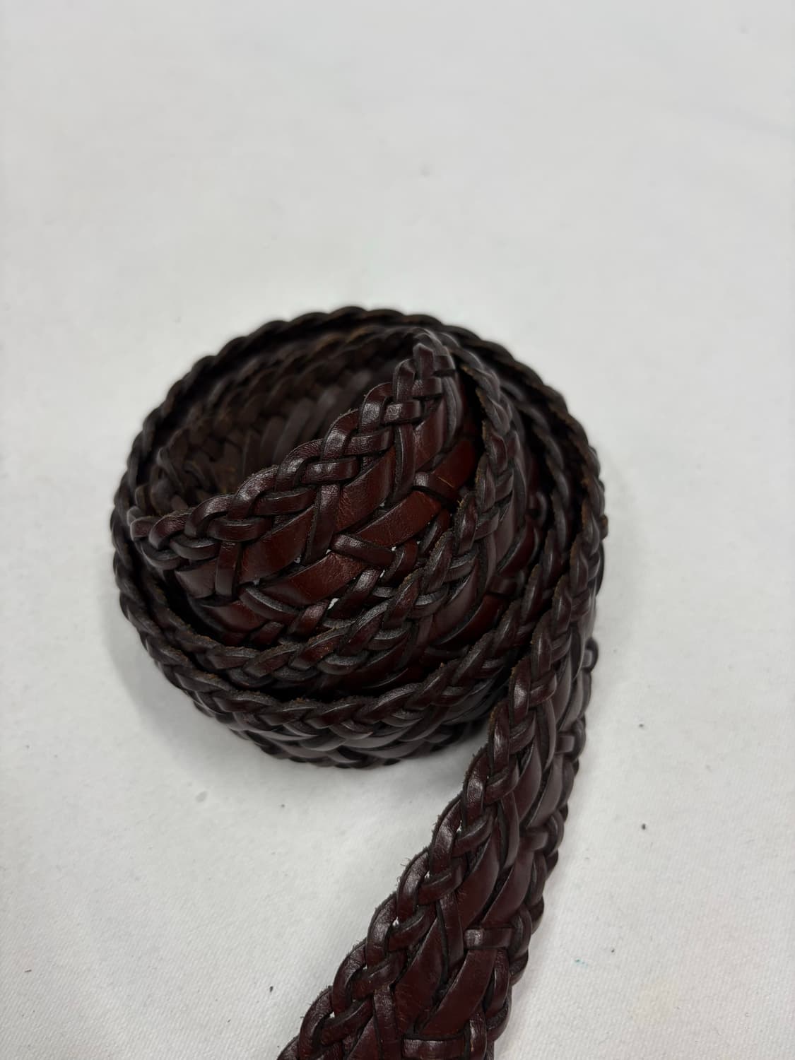 빈티지 노티카 위빙 웨스턴 가죽 벨트 상품이미지2