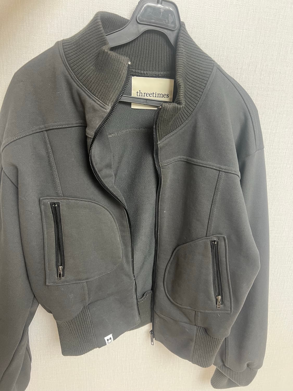 Threetimes 로렌 집업 자켓 상품이미지1