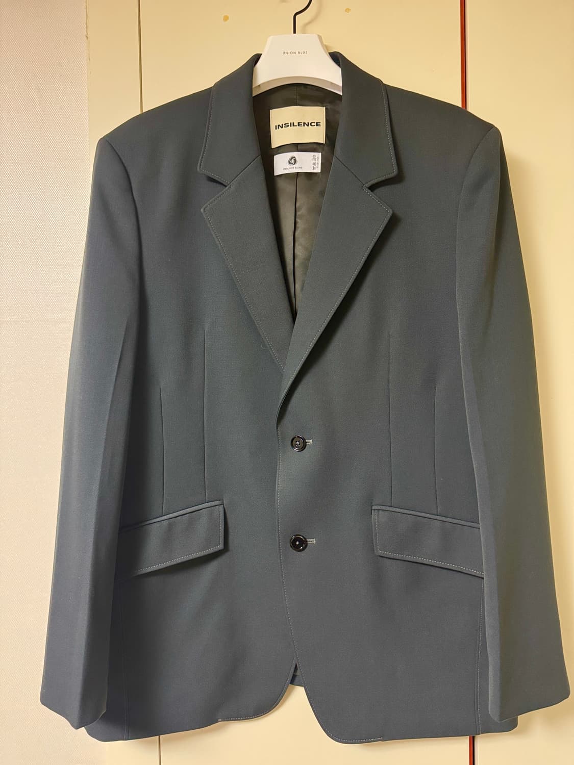 인사일런스 테일러드 울 블레이저 MIDNIGHT BLUE 상품이미지4