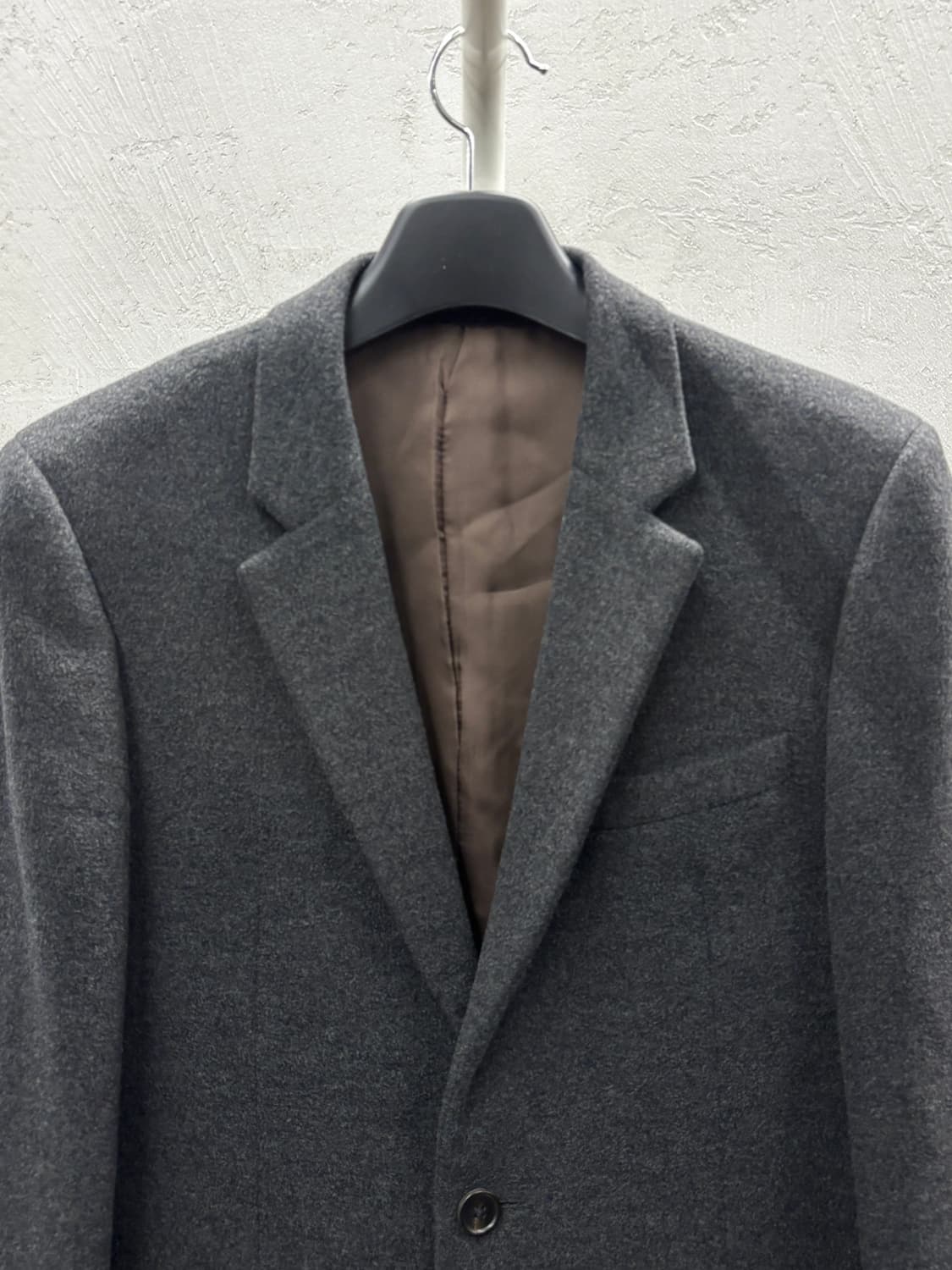 TIME 타임 한섬 롱코트 차콜 100 상품이미지3