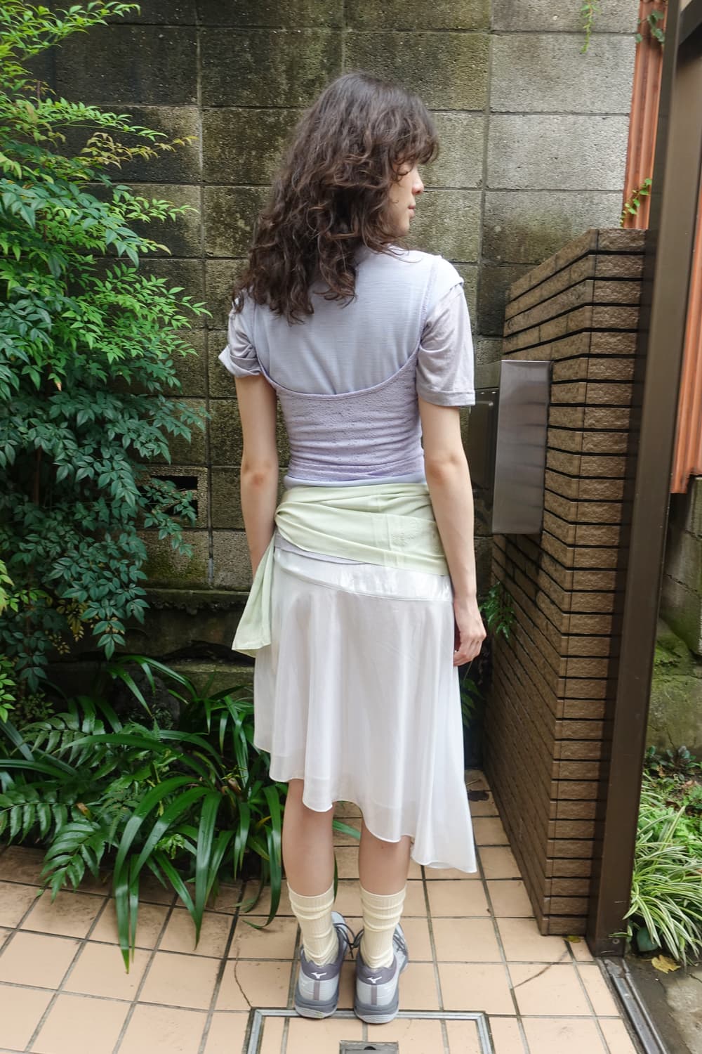 누아누 비요 스커트 실버 상품이미지5