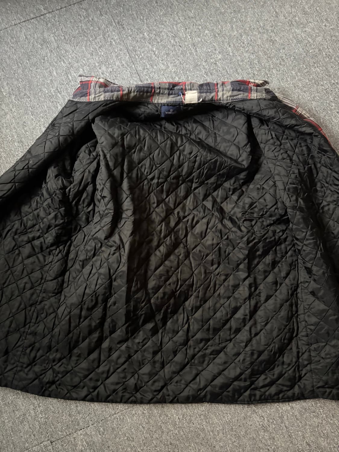 XL) 랭글런 플란넬셔츠자켓 상품이미지5