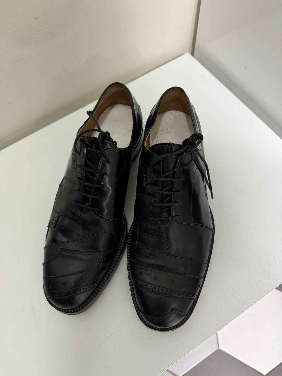 (43) 마르지엘라 18ss 슬래쉬 더비슈즈 상품이미지1