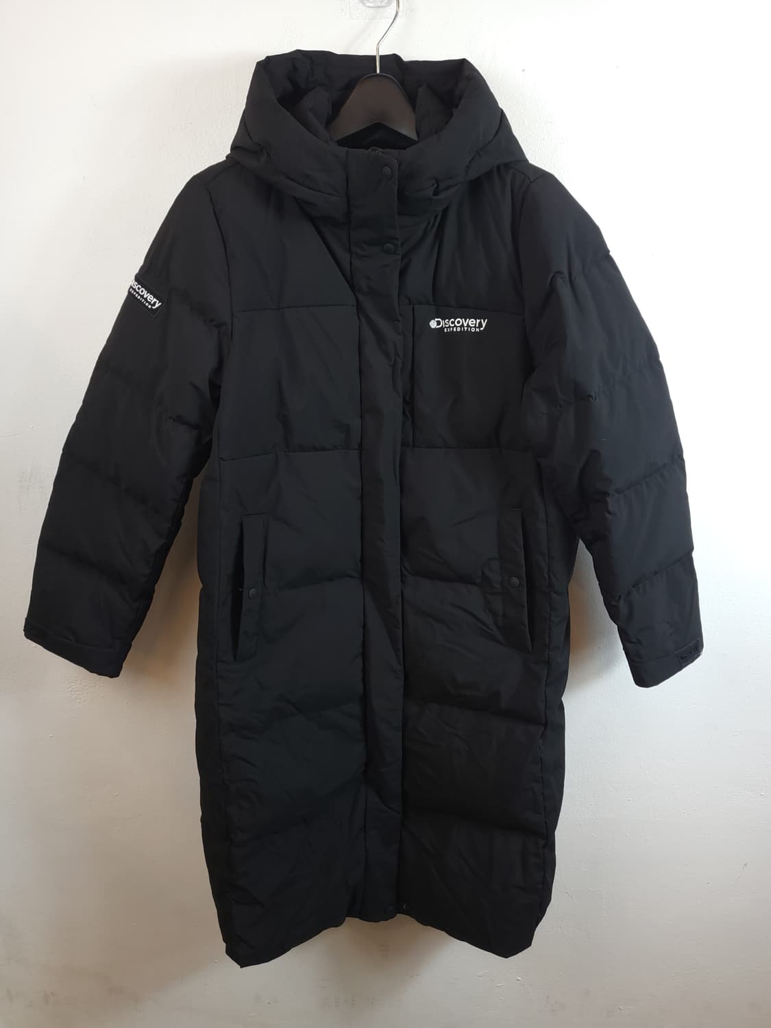 디스커버리 레스터G RDS  프리미엄구스롱패딩 블랙 90 S 상품이미지1