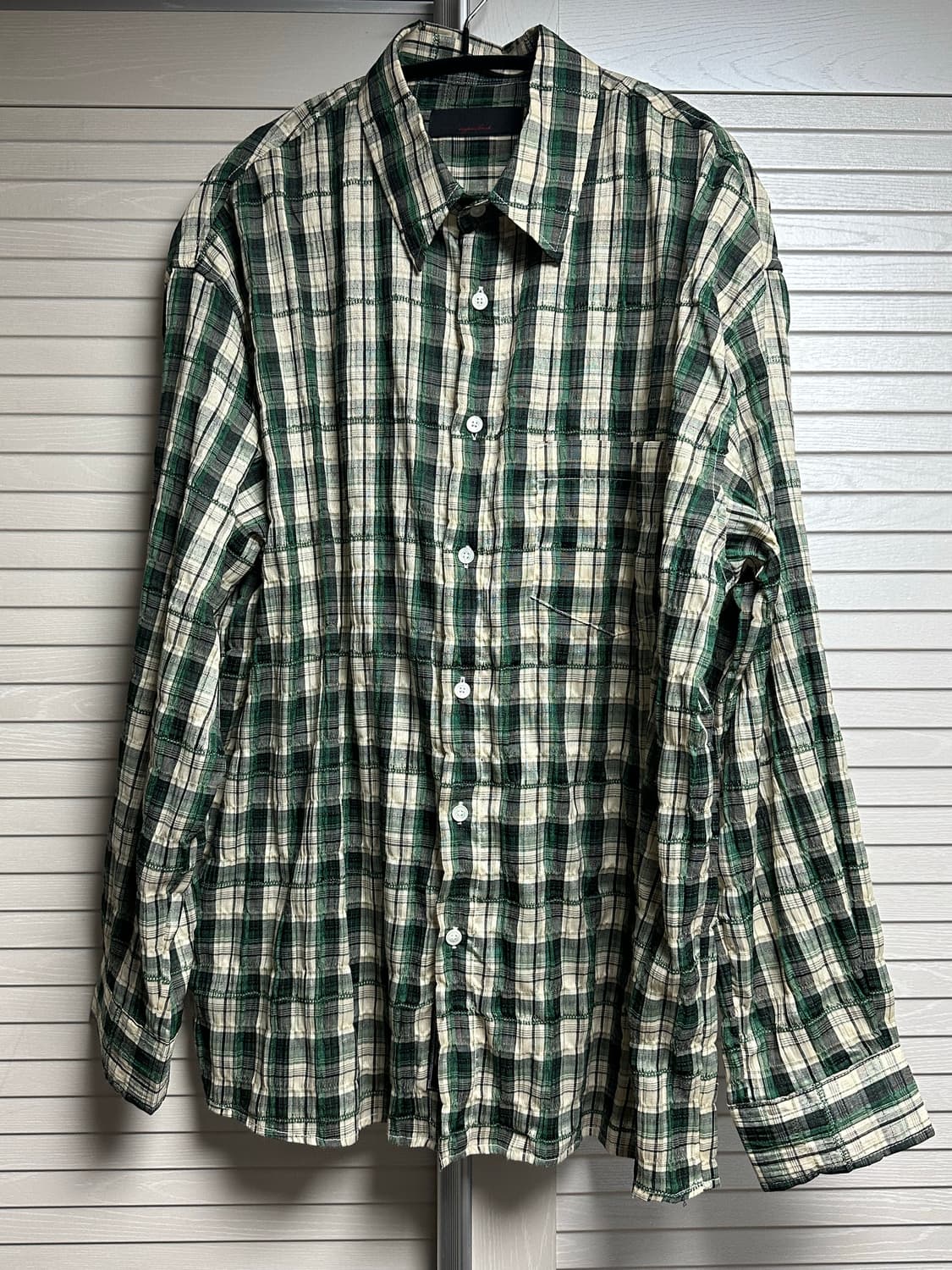 애니타임로릭 아이리스셔츠 iris shirt green M 상품이미지2