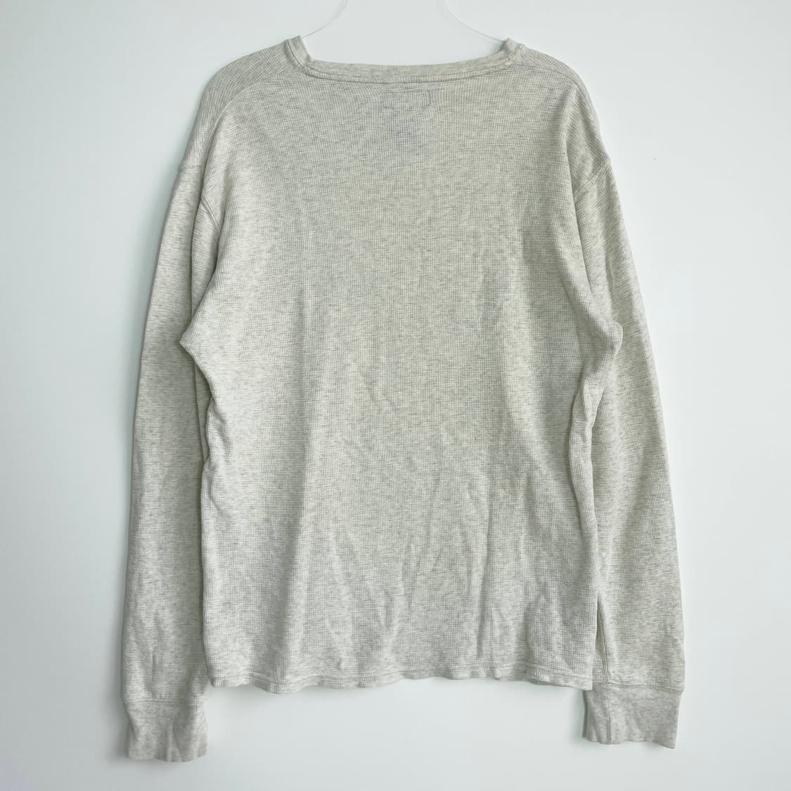 B1 폴로랄프로렌 와플 텍스처 롱슬리브 크루넥 티셔츠 110-115사이즈 상품이미지3