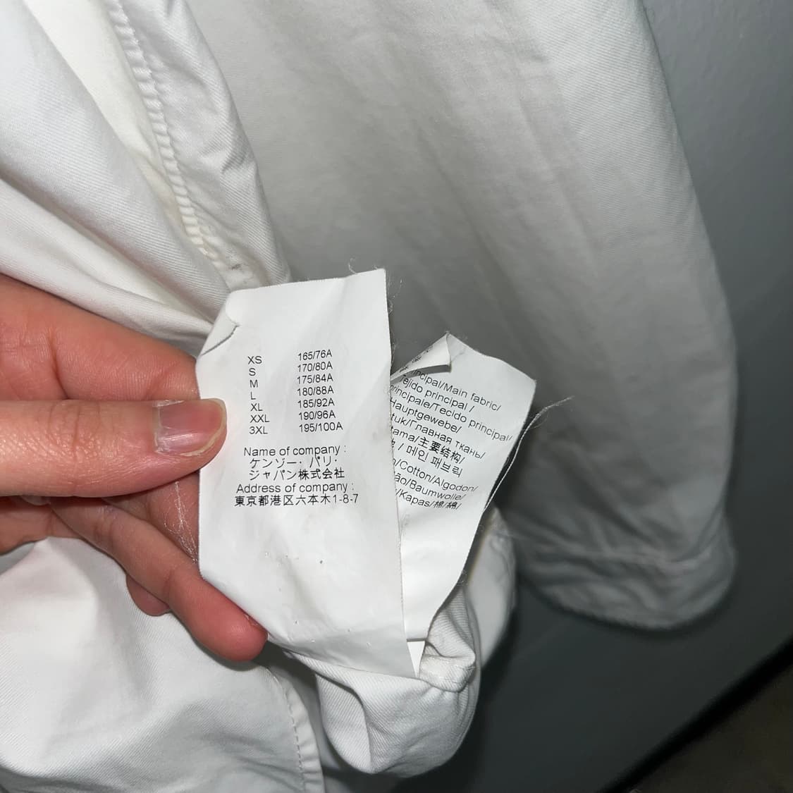 Kenzo tiger crest shirt 상품이미지7