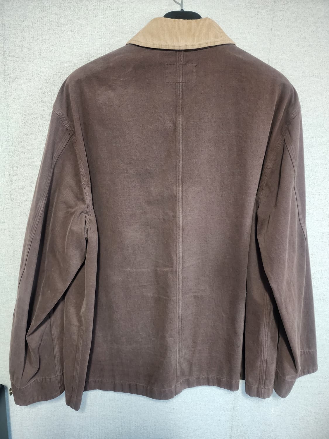 [XL] 아트이프액츠 가먼트 워시드 초어 자켓 빈티지 브라운 상품이미지4