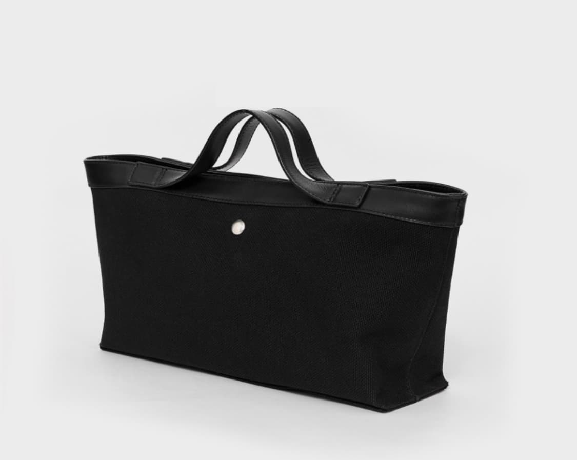 Posell Canvas Tote Bag Black (S) 상품이미지3