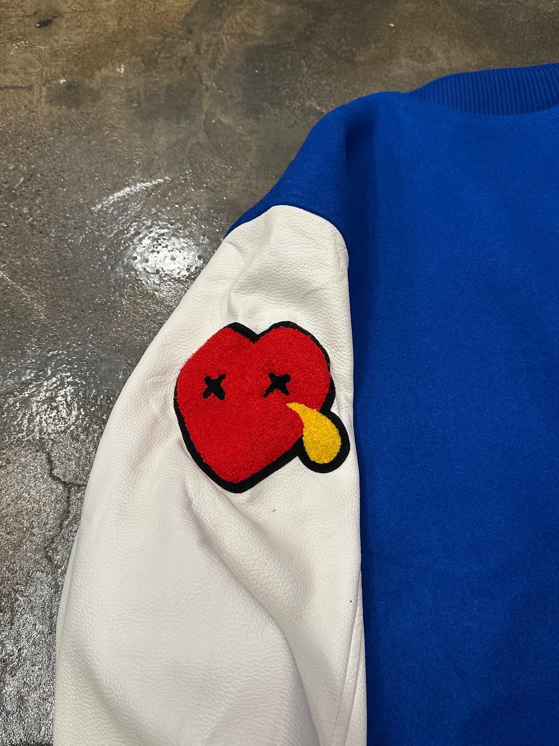 로쿠 스튜디오 Tear Drip 바시티자켓 XXL 상품이미지8