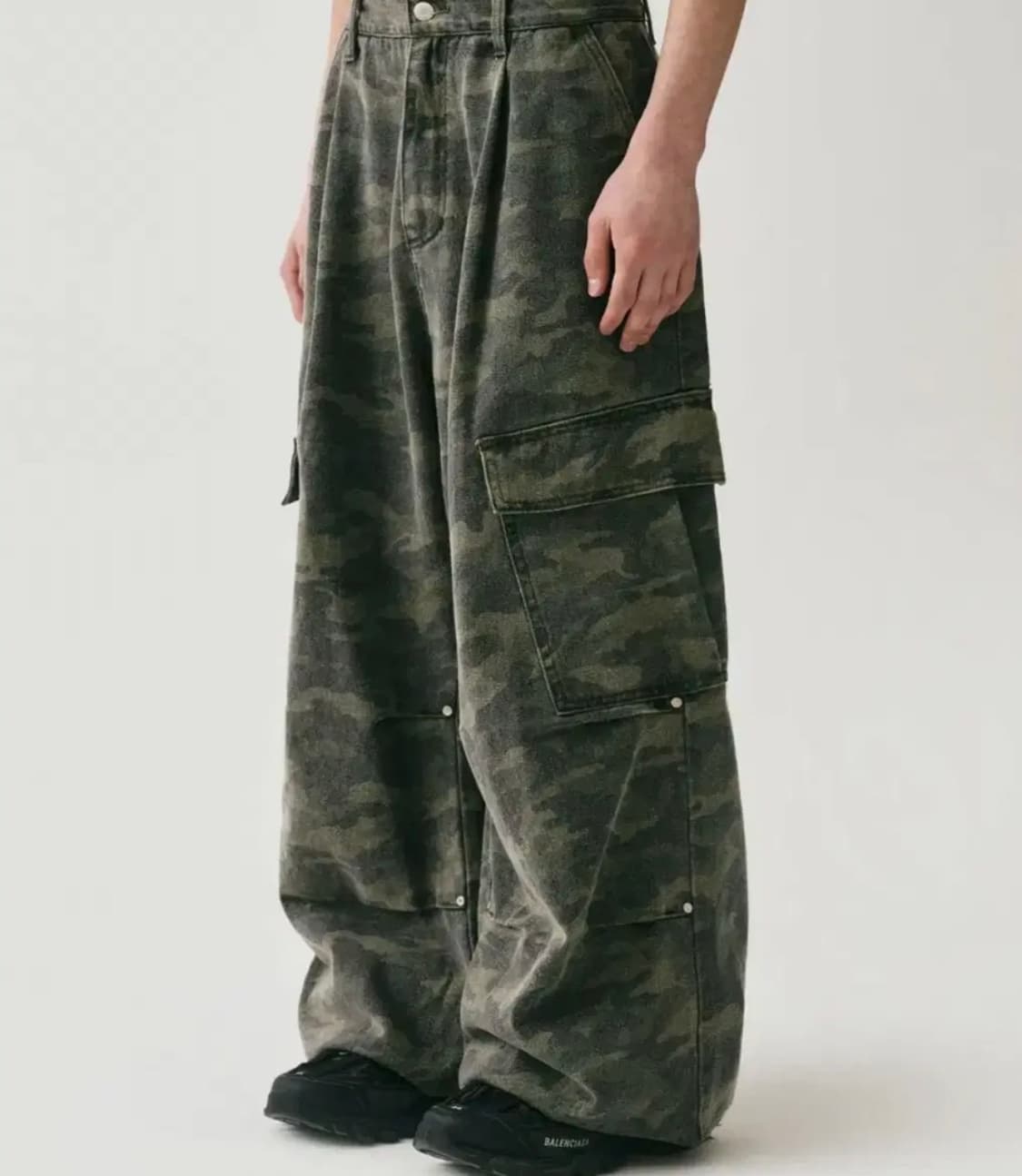 어반드레스 Side Big Cargo Pants CAMO 상품이미지1