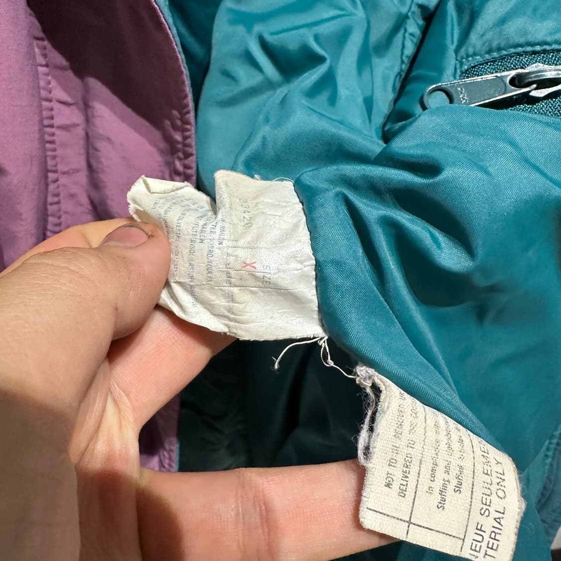 70’s 오리지널 페이딩 나일론 파카 상품이미지9