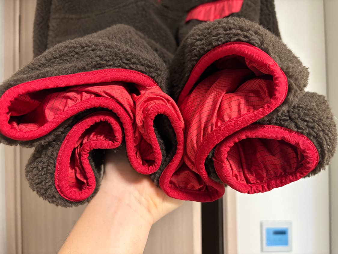 [XL] 파타고니아 글리세이드 리버시블 신칠라 브라운/레드 레어품 상품이미지4