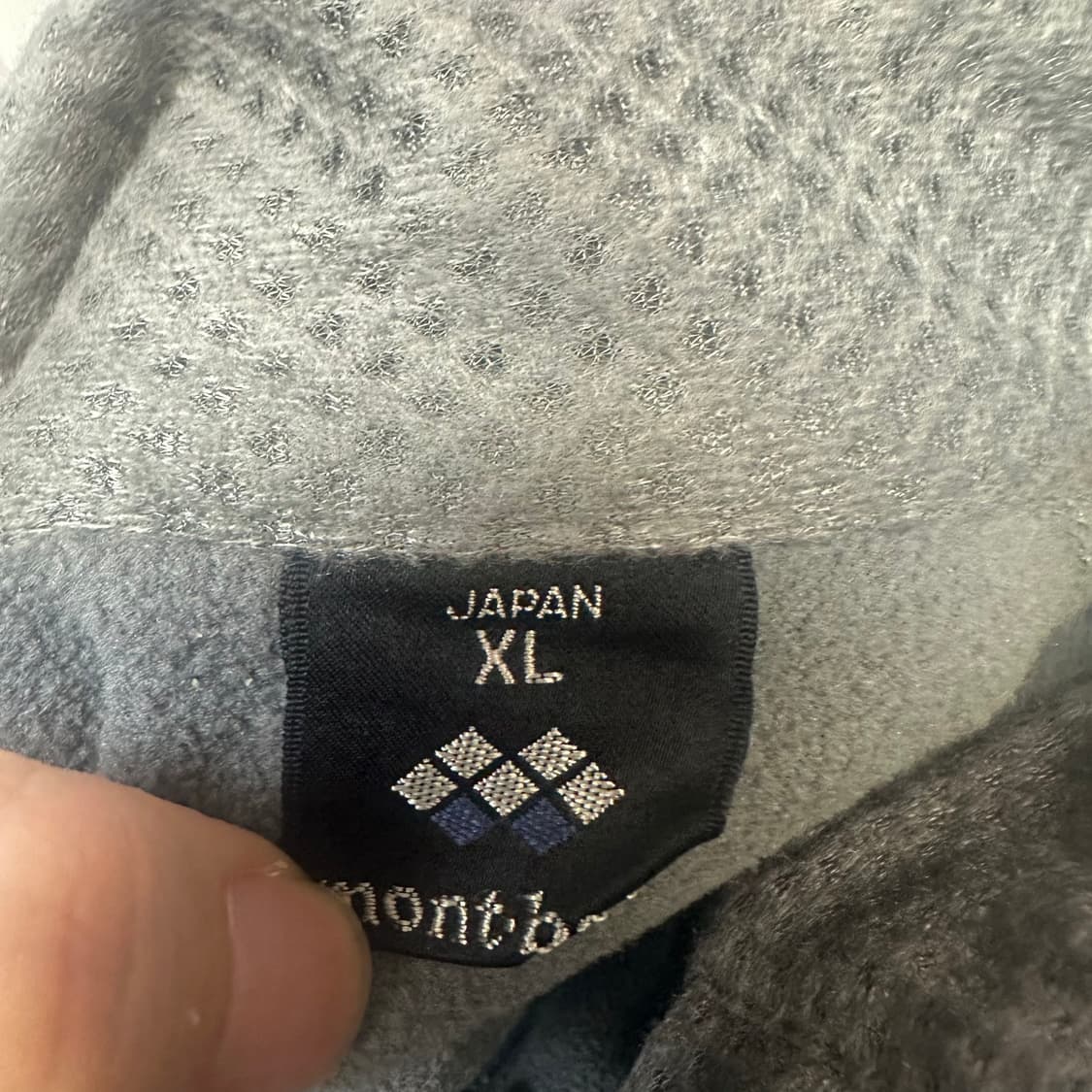 몽벨 일본판 네이비바람막이 XL 상품이미지3