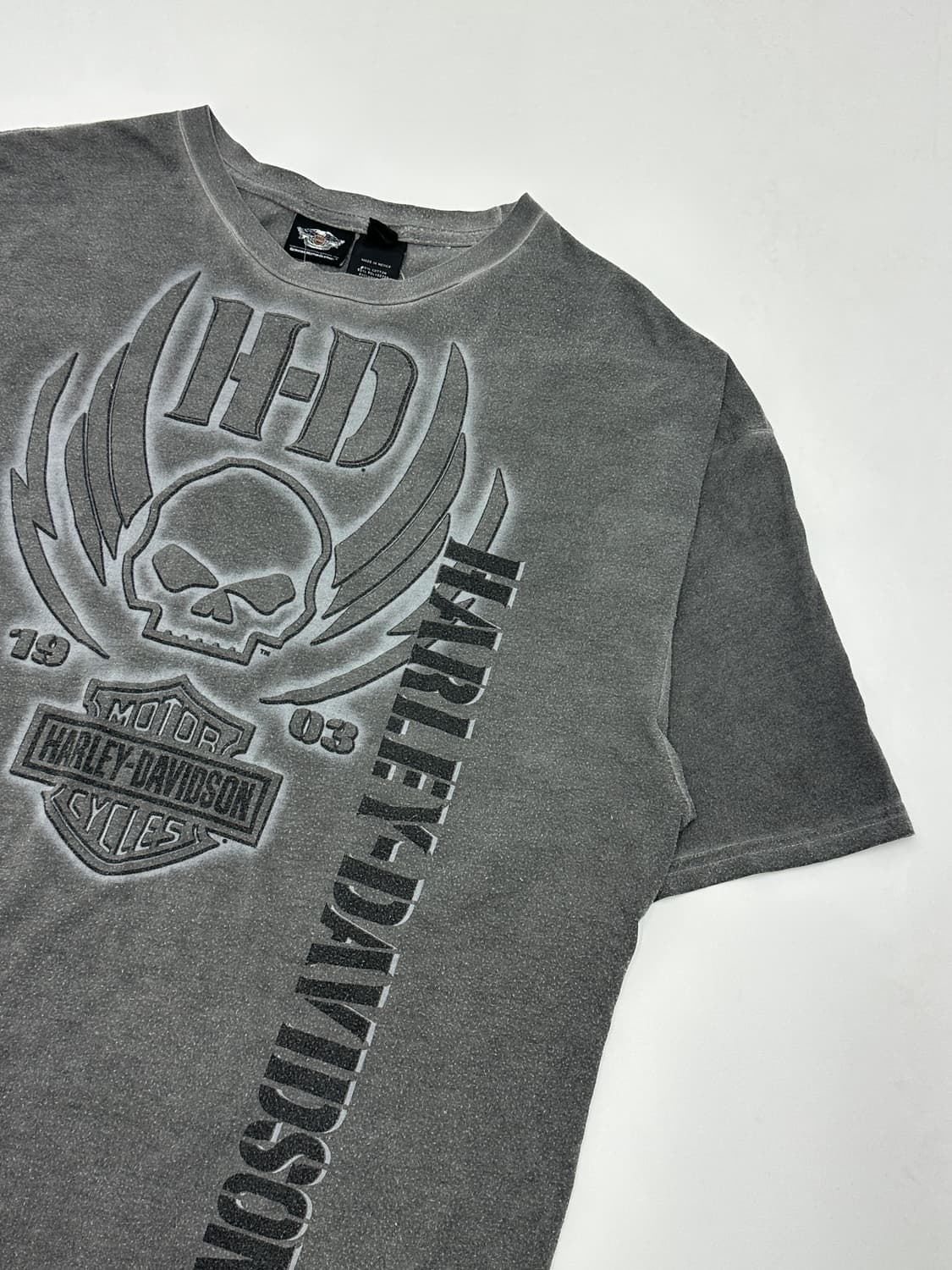 할리데이비슨 프린팅 반팔티셔츠 상품이미지2