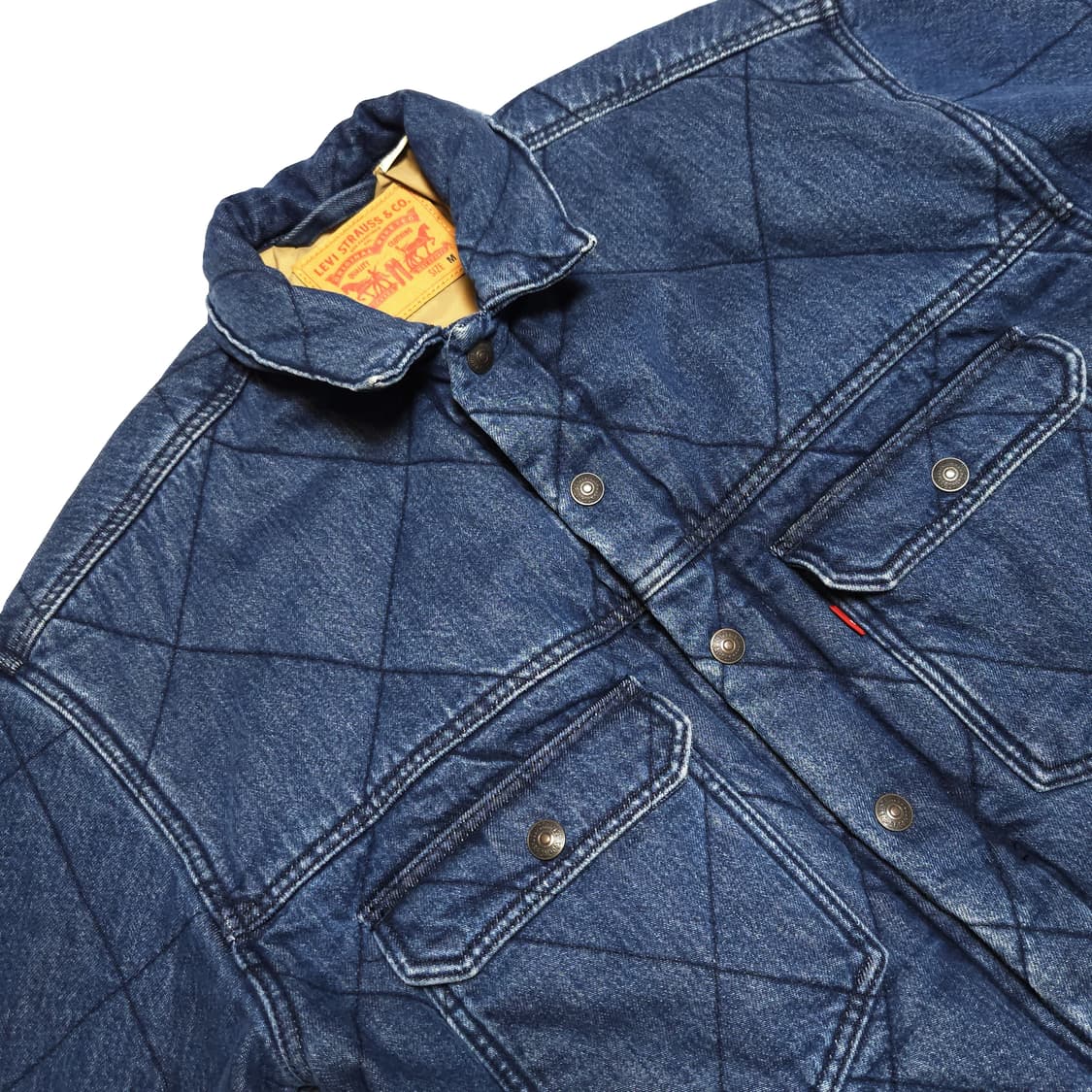 리바이스 Levis 헤비 퀄팅 데님 자켓 상품이미지4