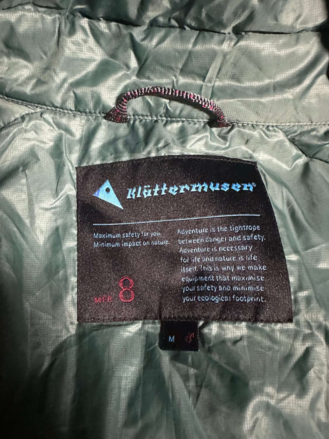 클라터뮤젠 알브 자켓 다크 딥씨 m 상품이미지3