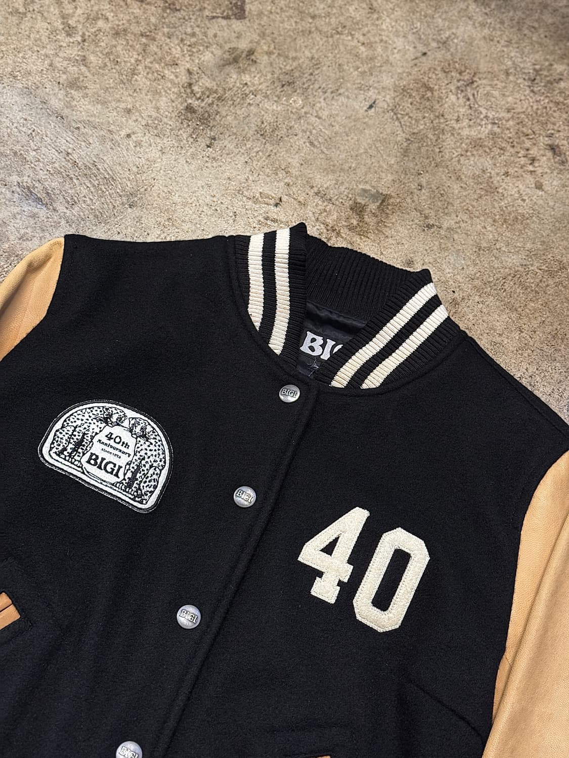 44-55 ) BIGI Varsity Jacket 상품이미지2