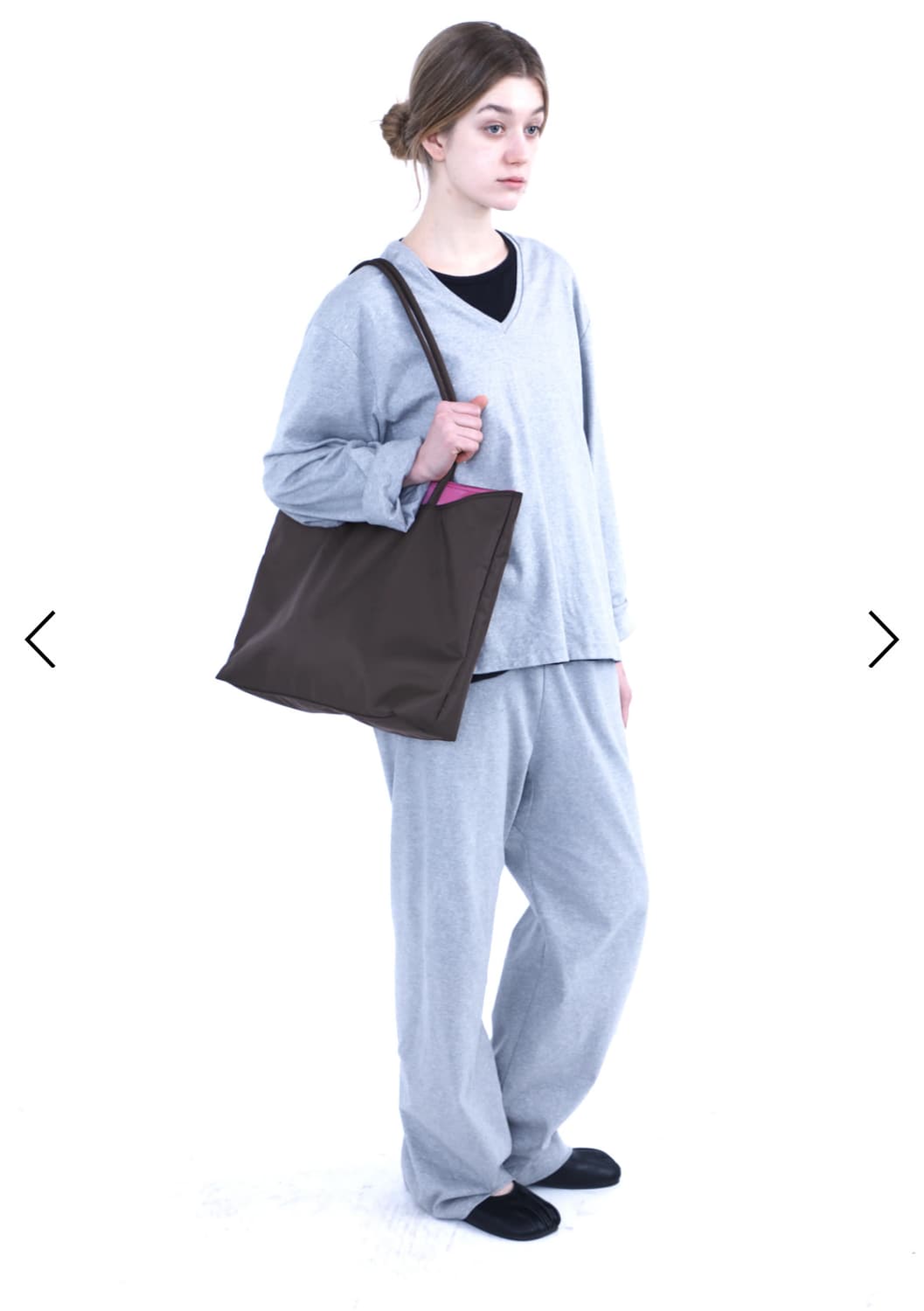 A.ta glance bag brown-pink 상품이미지1