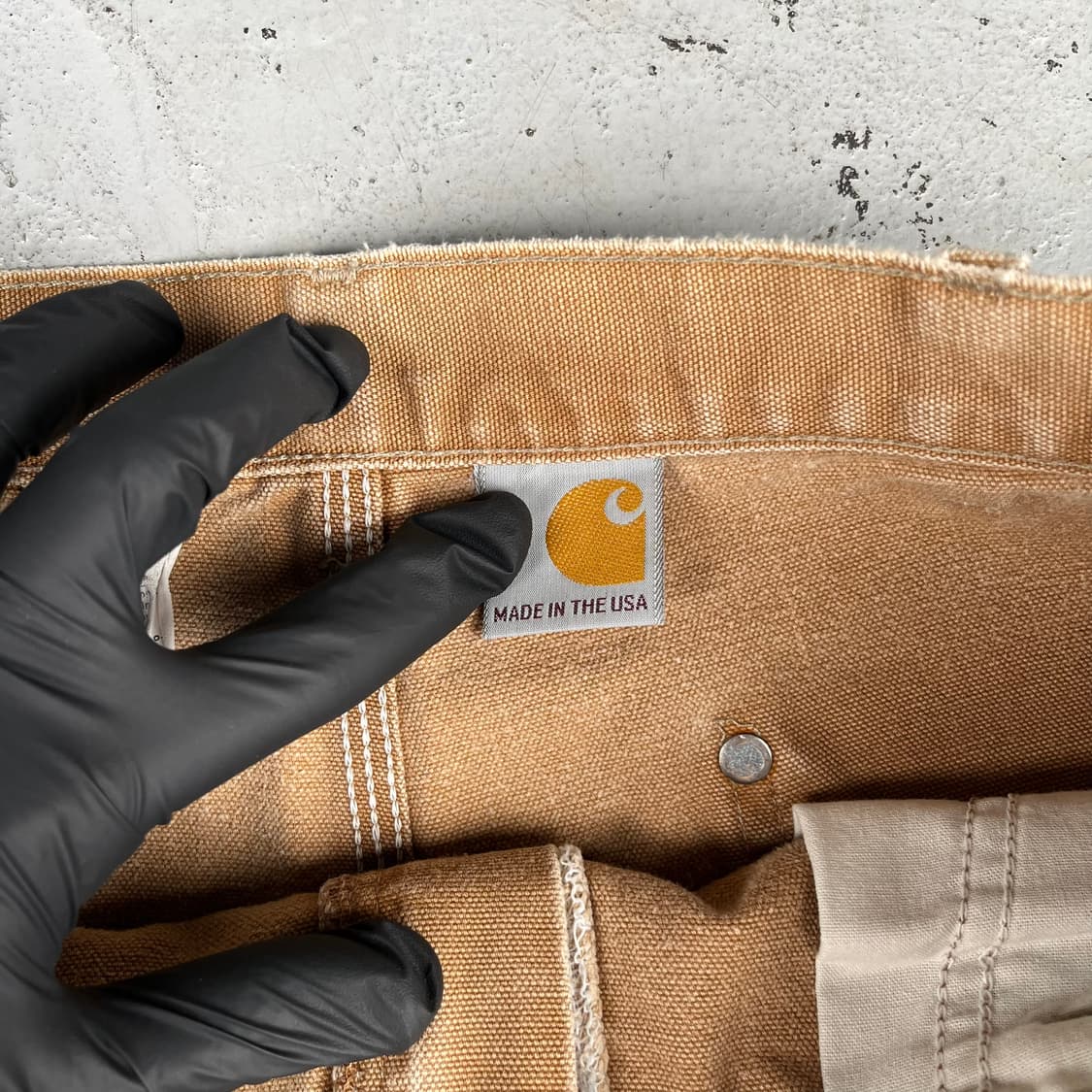 칼하트 브라운 더블니 카펜터 팬츠 B01BRN 상품이미지6