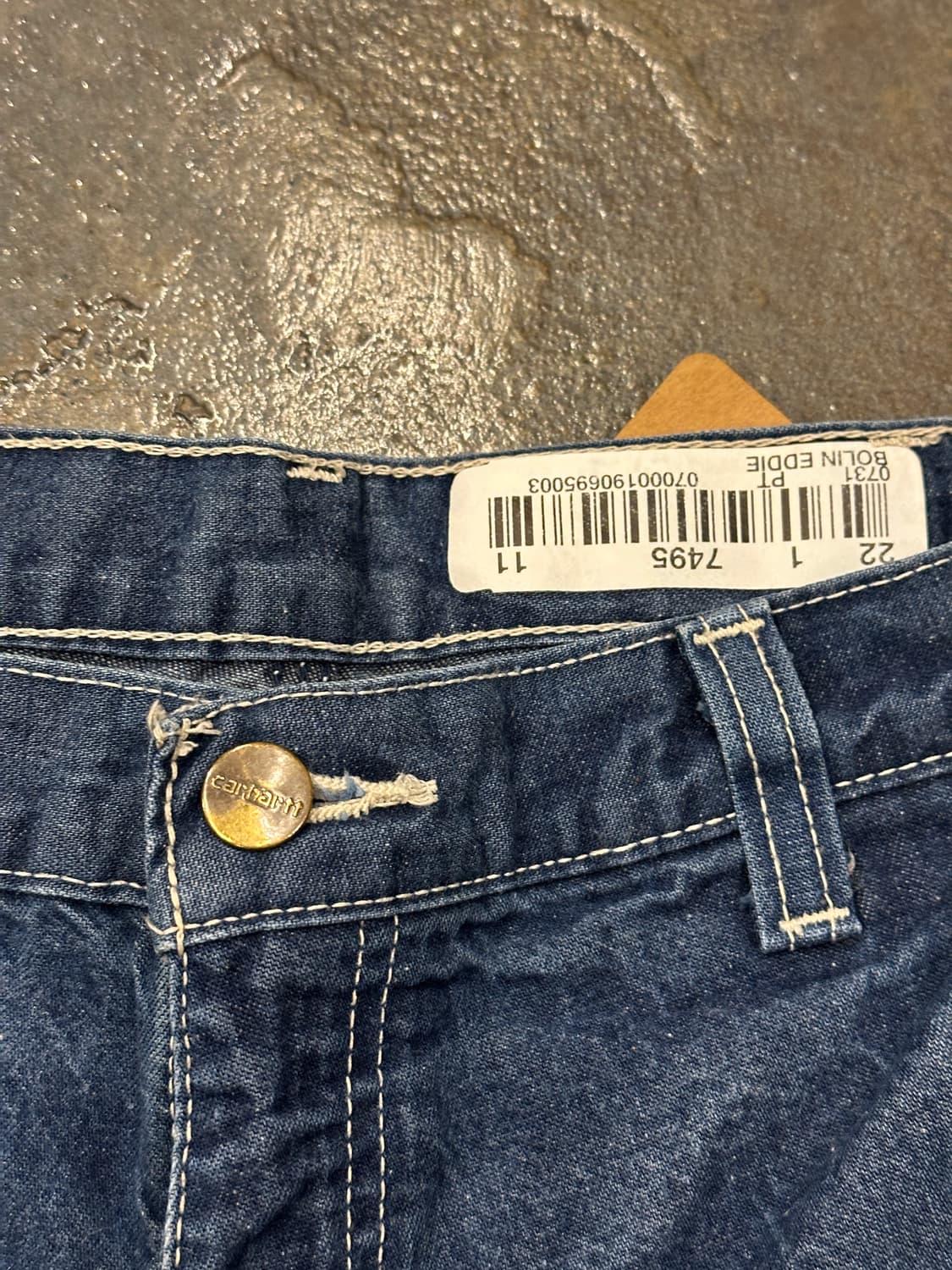 칼하트 FR 데님 카펜터팬츠 32x30 상품이미지6