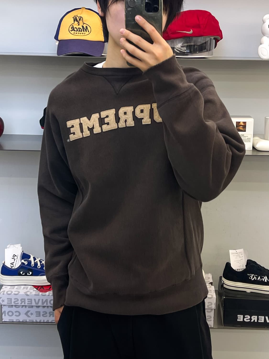 슈프림 90s 리버스위브 스웻셔츠 상품이미지2