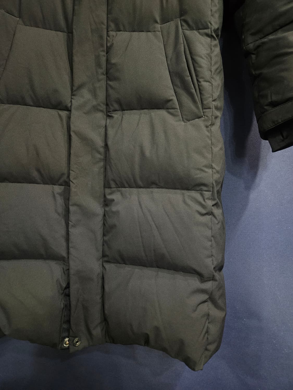 내셔널지오그래픽 블랙컬러 남성 95 덕다운 롱패딩  상품이미지6