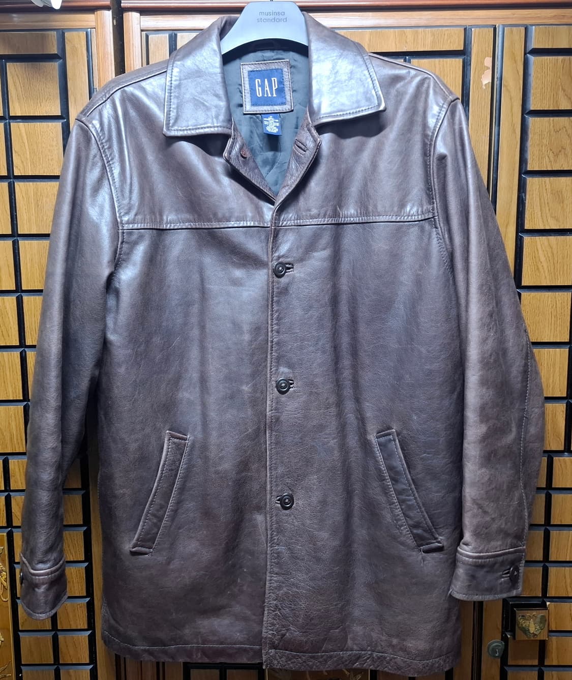 90s 올드갭 카코트 브라운 M (인도 메이드) 상품이미지1