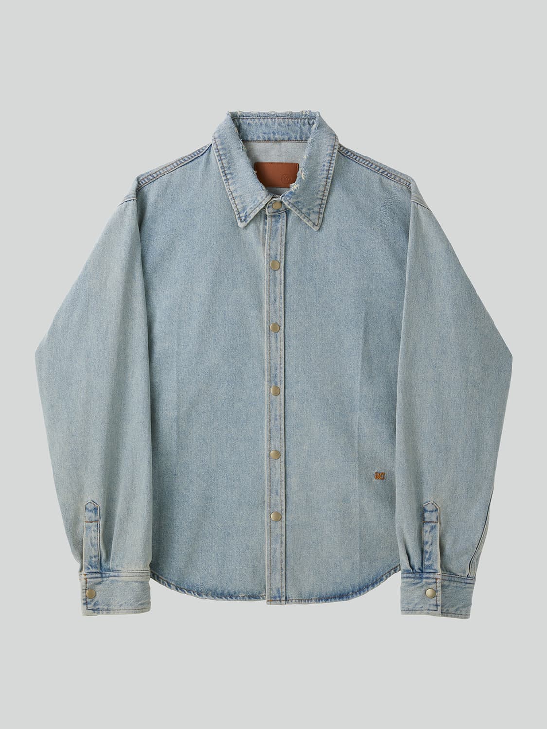 [M] 렉토 recto 24fw 잭 빈티지 데님 셔츠 상품이미지1