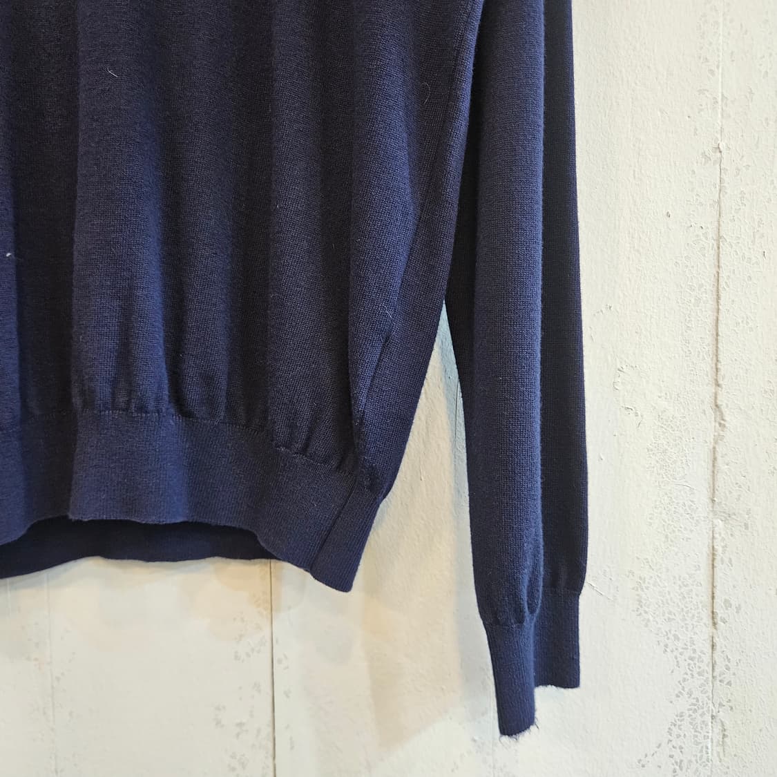 인더로우 네이비 니트스웨터 3(XL) 상품이미지2