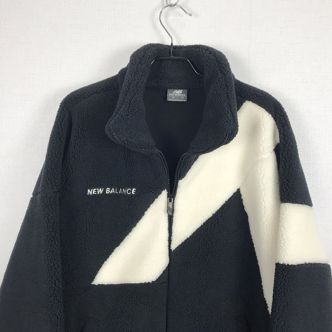 뉴발란스 UNI 플리스 후리스 점퍼 자켓 남성M (95) 상품이미지3