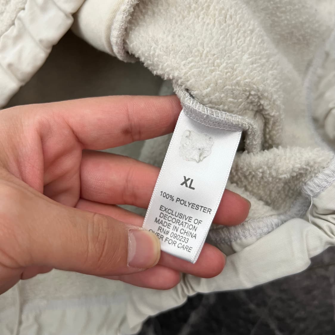 에센셜 20ss 폴라 플리스 하프집 스웨터 상품이미지5