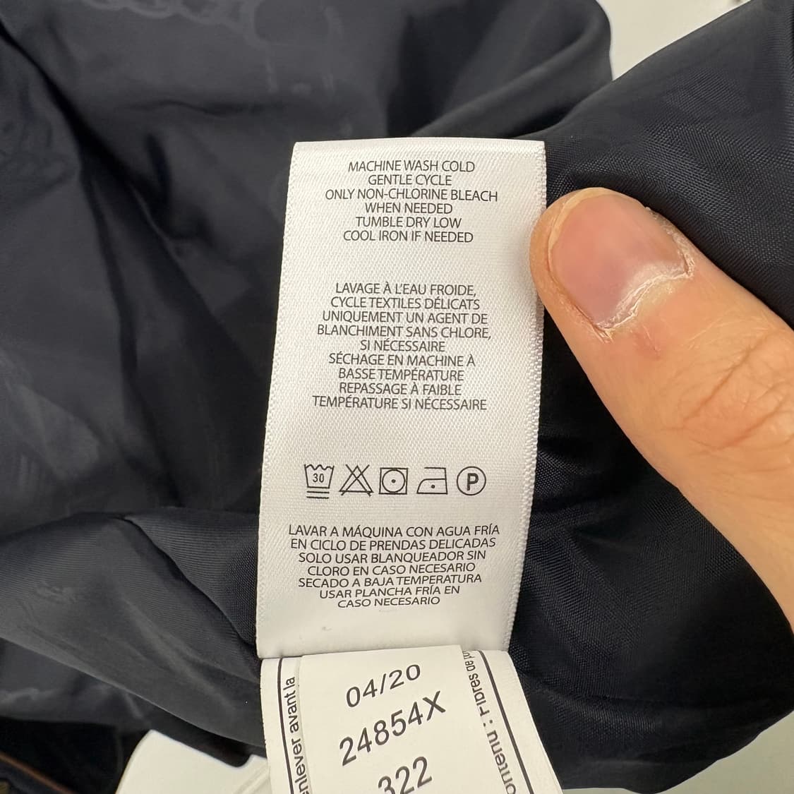 폴로 랄프로렌 퀼팅 자켓 블랙 퍼 카라 여m 상품이미지8