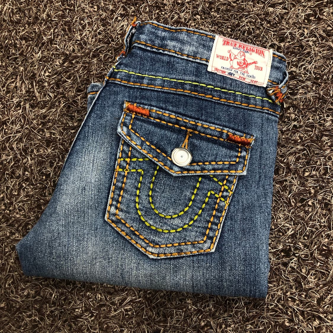 트루릴리전 JOEY 조이 워싱 데님팬츠 상품이미지1