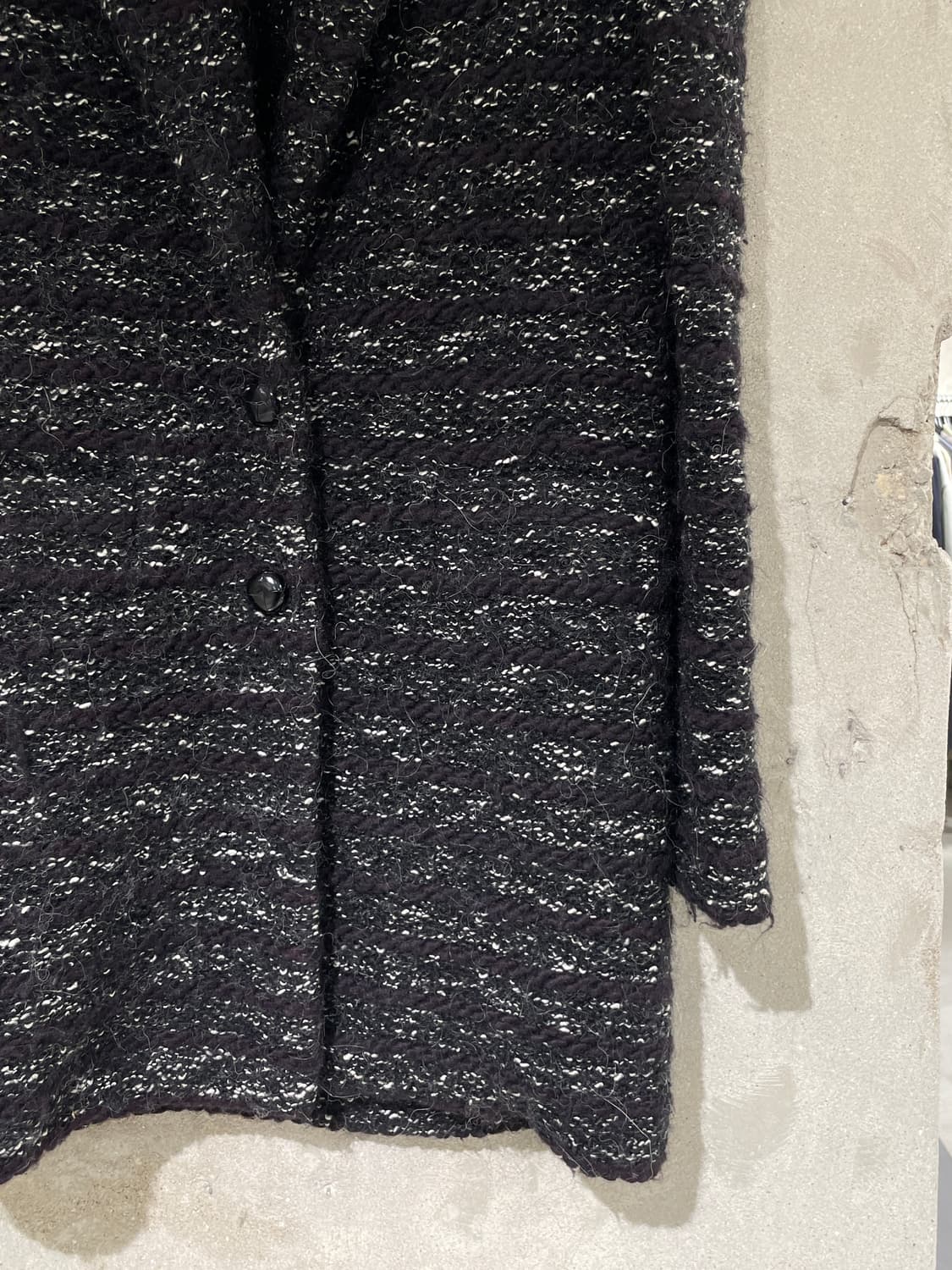 이자벨 마랑 에뚜왈 차콜 스트라이프 체스넛 버튼 알파카 울 자켓 상품이미지5