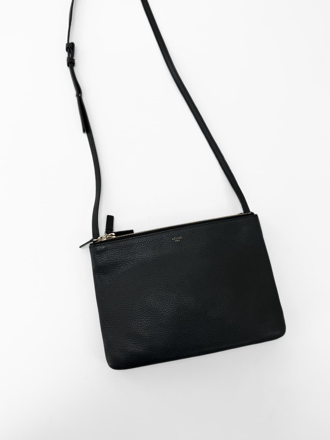 셀린느 트리오 레더 크로스백 스몰 상품이미지2