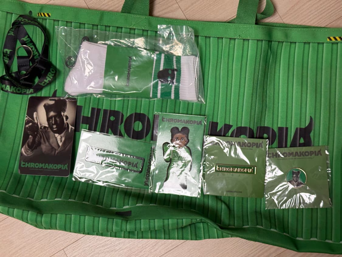 Tyler The Creator 콘서트 Vip 머천 일괄판매 상품이미지1