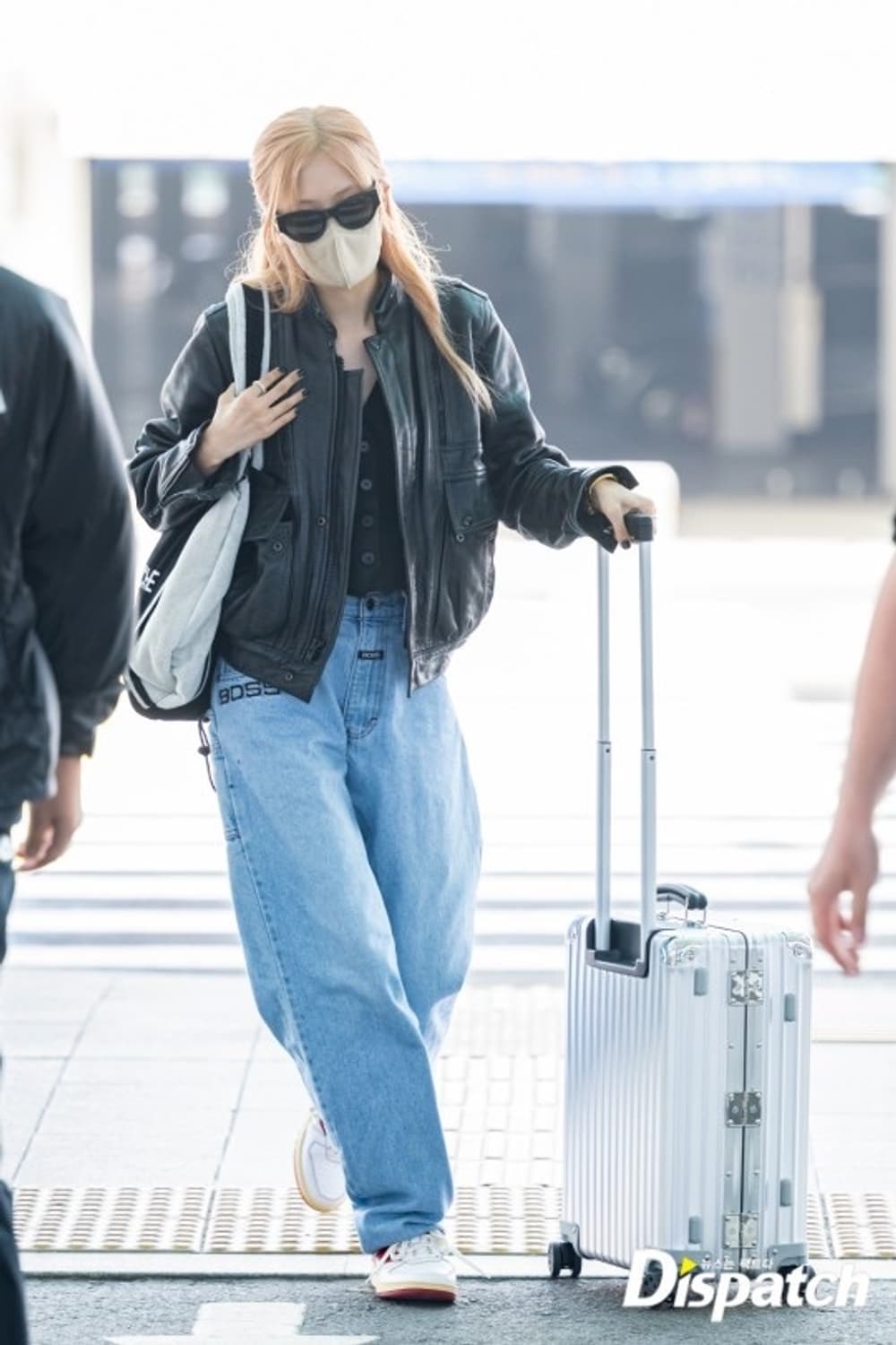 빈티지 BOSS 배기핏 다크 네이비진 상품이미지8