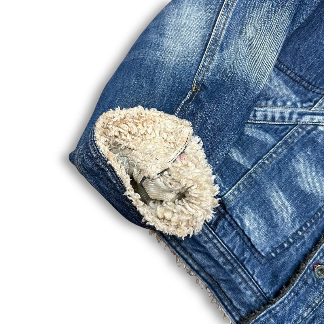 디젤 웨스턴 쉐르파 데님 자켓 상품이미지4