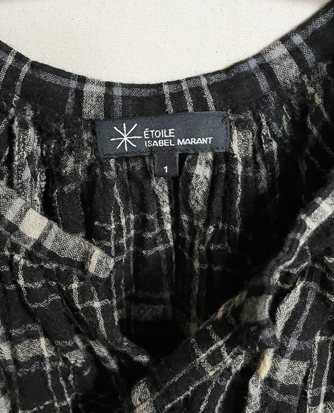 ISABEL MARANT ETOILE check blouse 상품이미지8