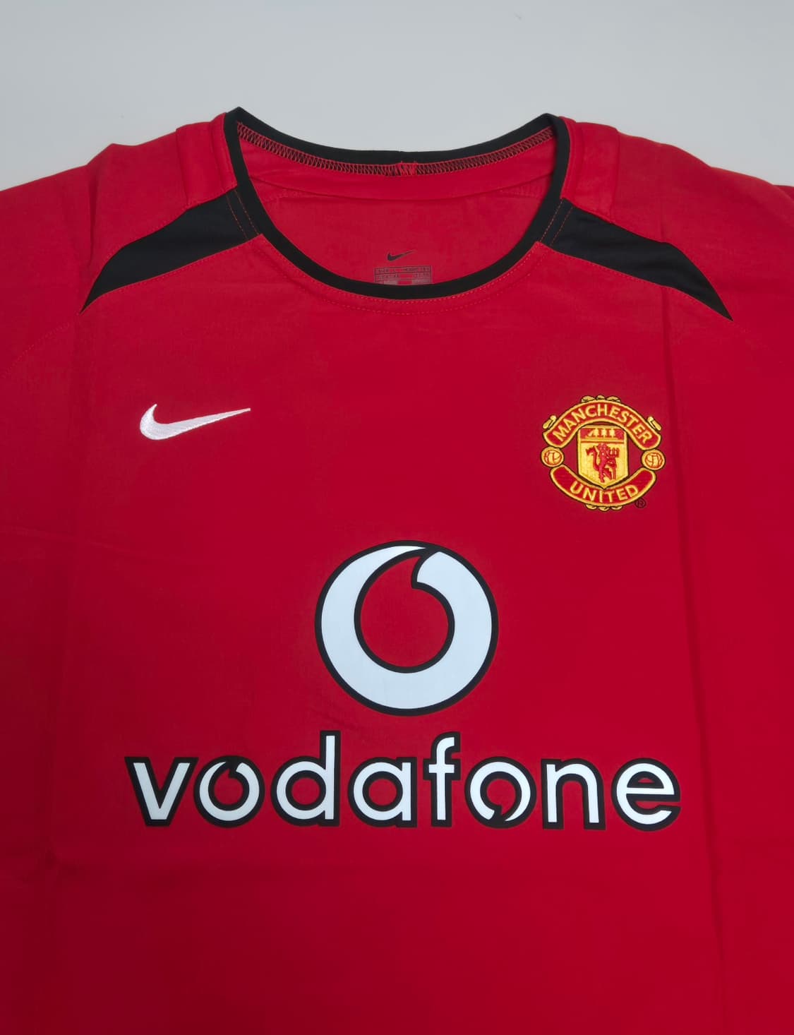 레트로)02-04시즌 맨유 호날두 맨유데뷔 긴팔유니폼 L 레플리카 상품이미지4