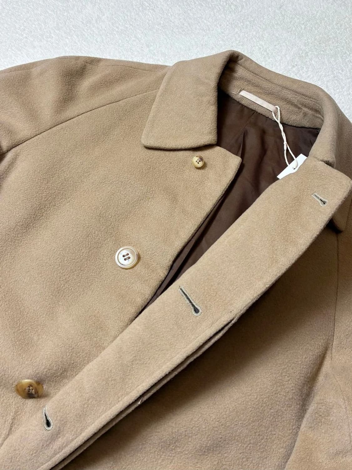 랑방 90's 재팬 올드머니룩 100% 울 코트 PN6340 상품이미지3