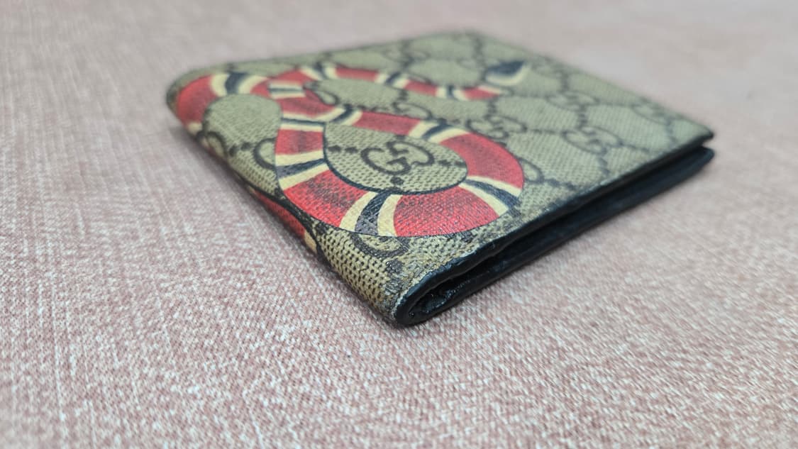 구찌 킹스네이크 프린트 GG 슈프림 반지갑 상품이미지4