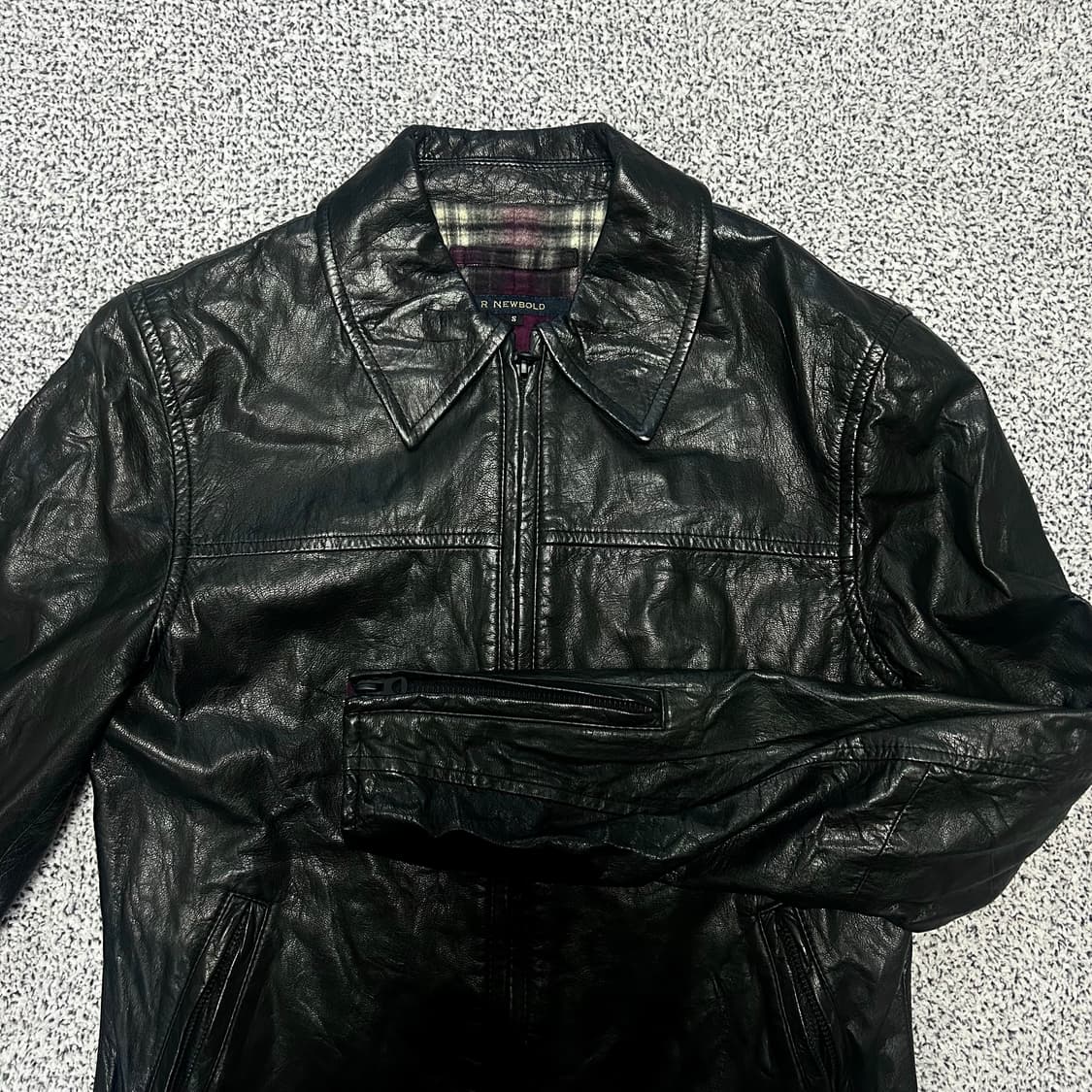 Paul Smith R. Newbold Leather Jacket. 상품이미지3