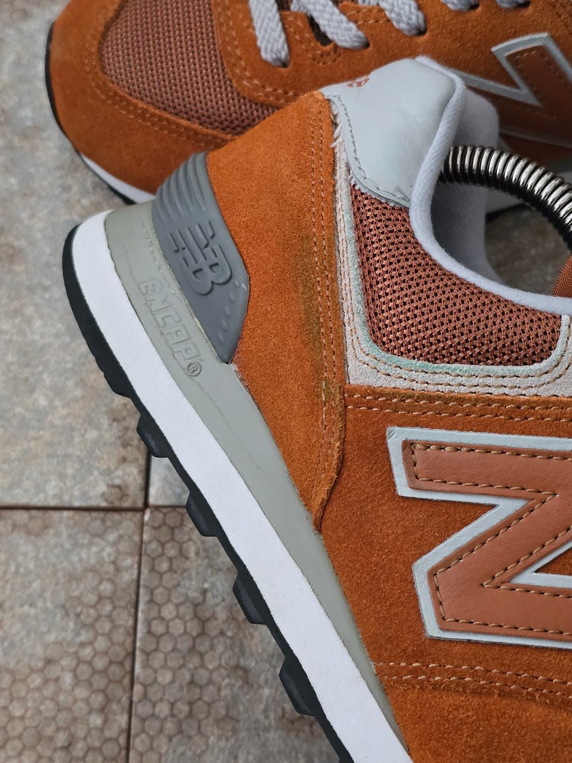 (240)뉴발란스 574 오렌지 상품이미지8