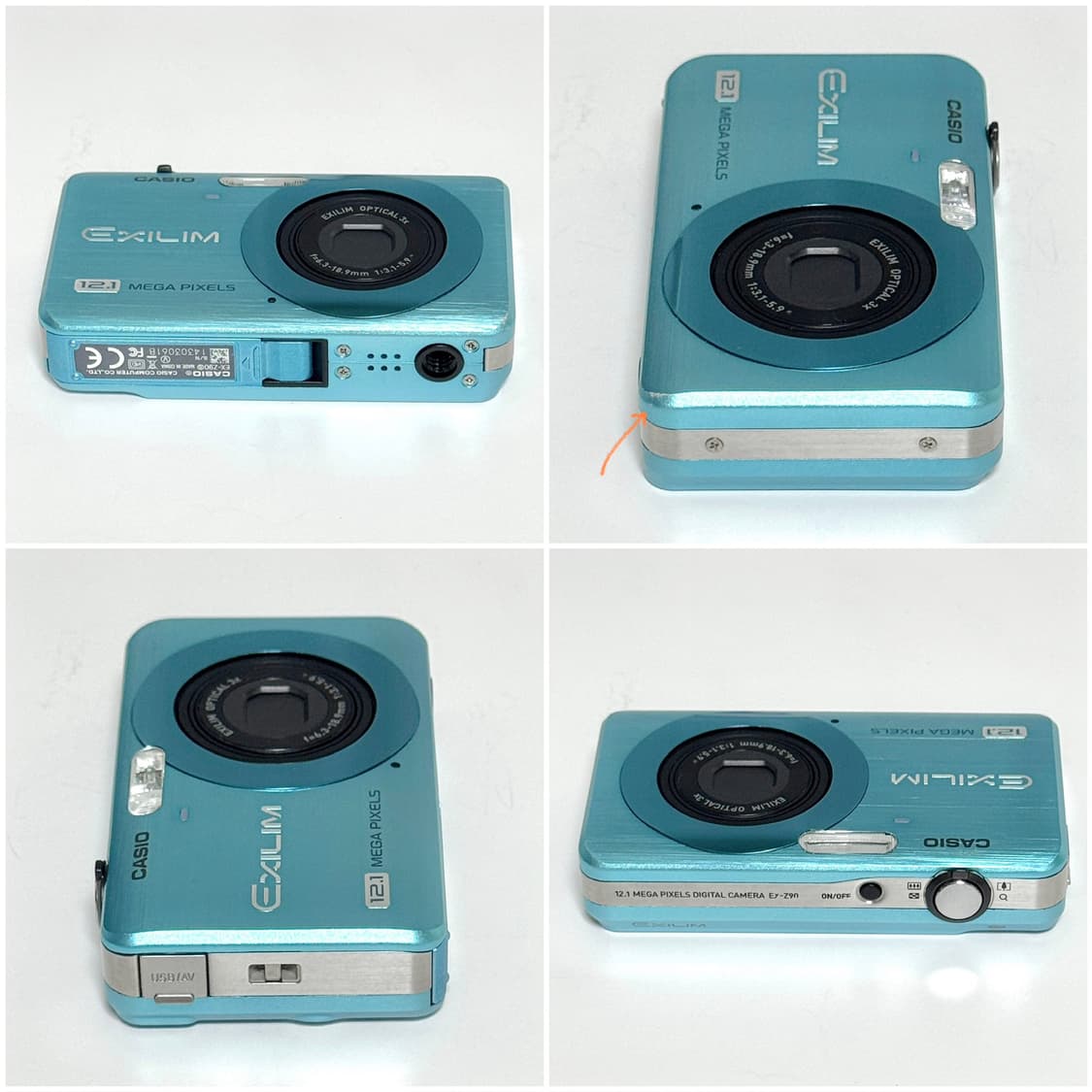 카시오 엑슬림 Z90 민트 빈티지디카 상품이미지3