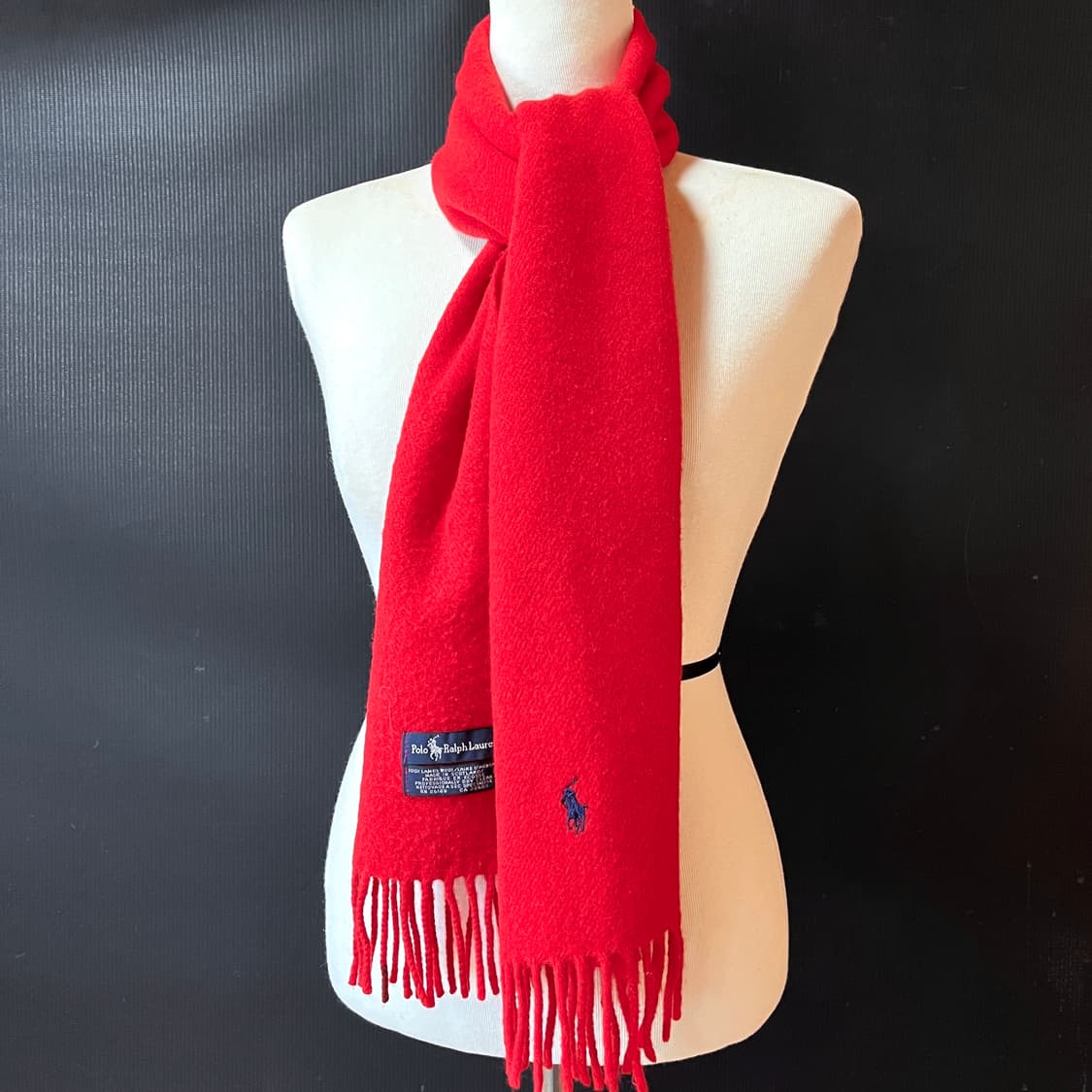 폴로 랄프로렌 스코틀랜드 램스울 머플러 상품이미지1